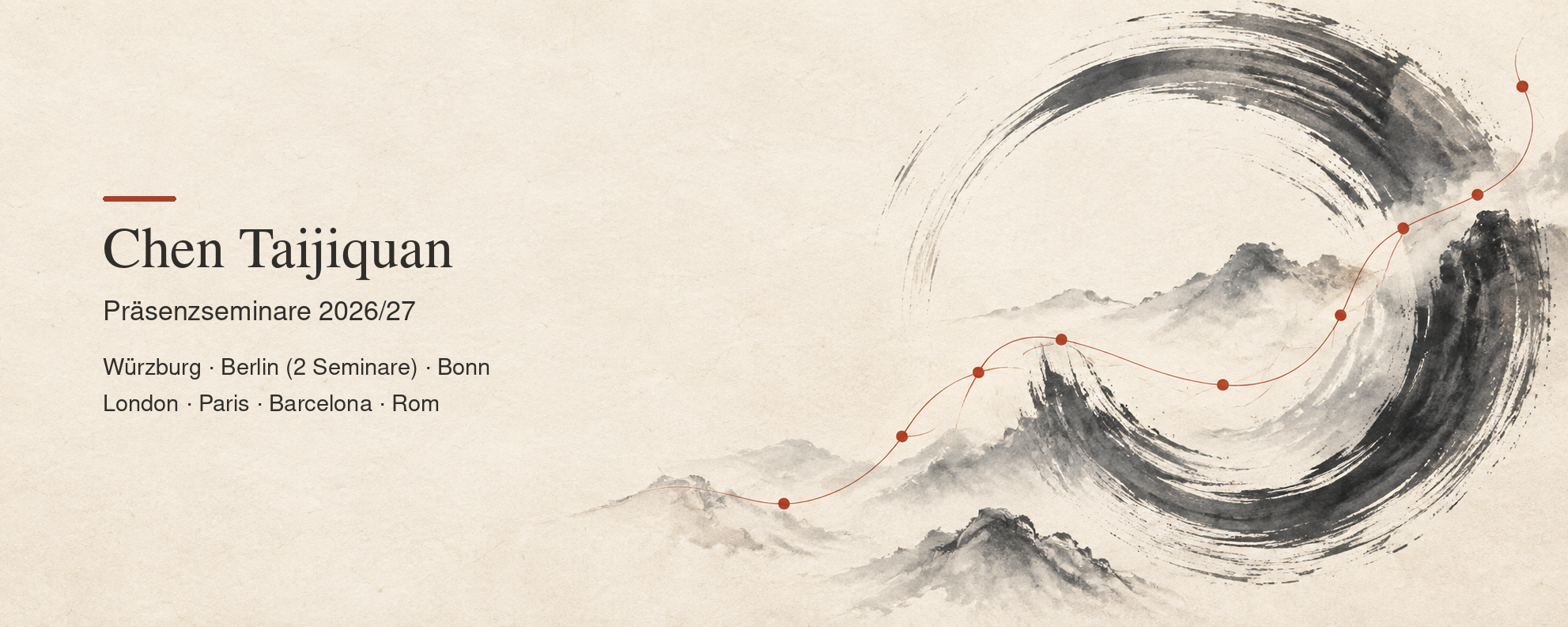 Chen-Taijiquan-Präsenzseminare 2026/27
