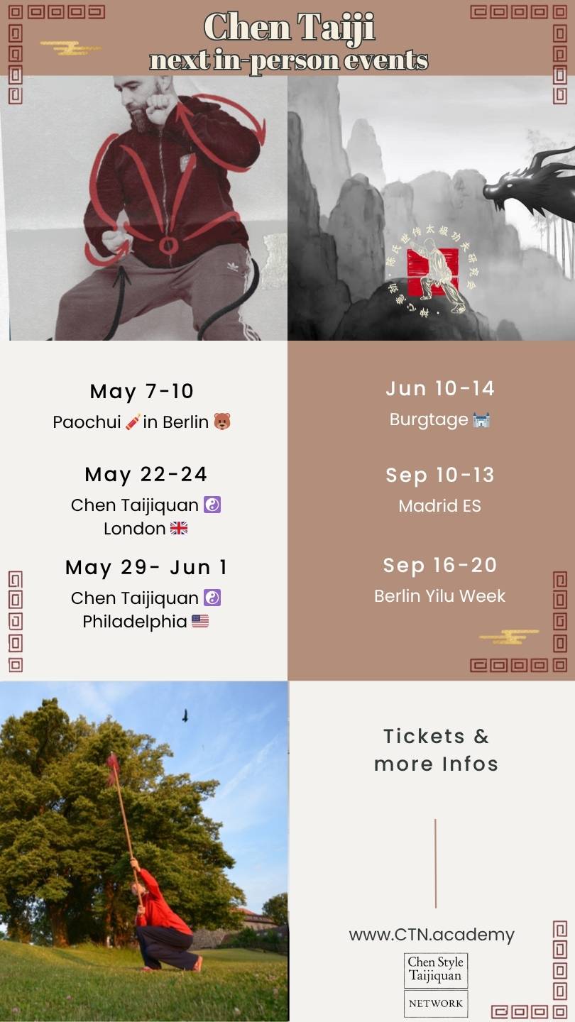 Chen Taiji Präsenzveranstaltungen 2026