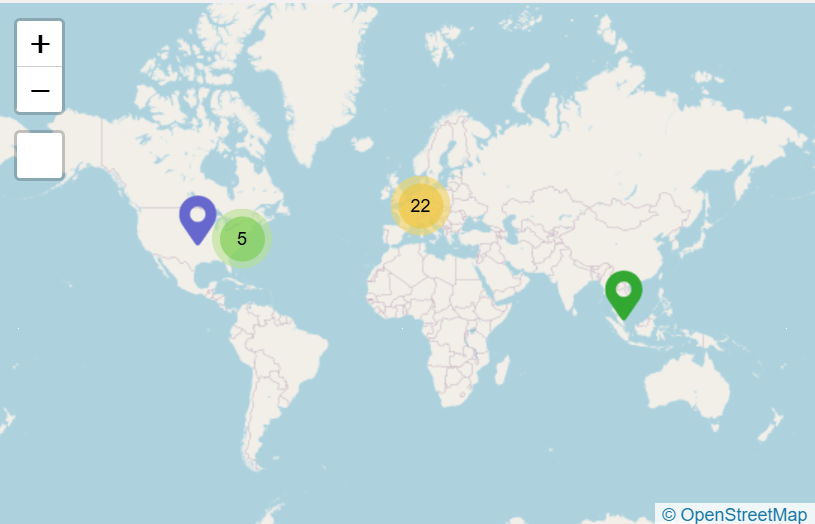CTND Standorte – Kartenübersicht